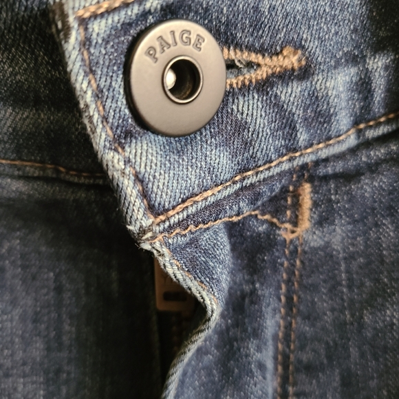 Paige Normandie Jeans Size 31 W=31 I=31 Straight Leg - Picture 5 of 10